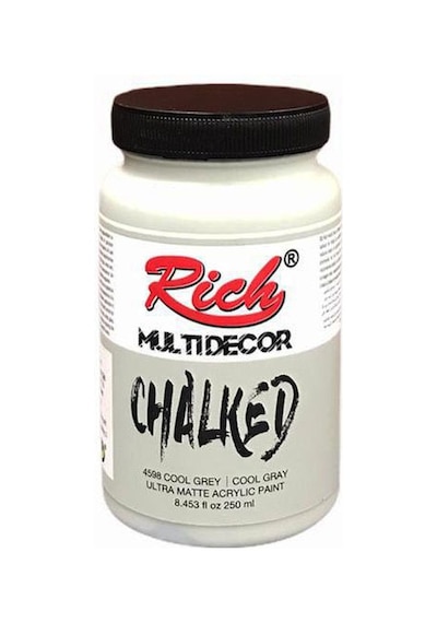 Rich Multi Decor Chalked 250Ml - Cool Grey 4598