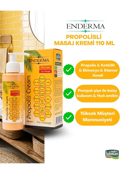 Propolisli Masaj Kremi 110ml