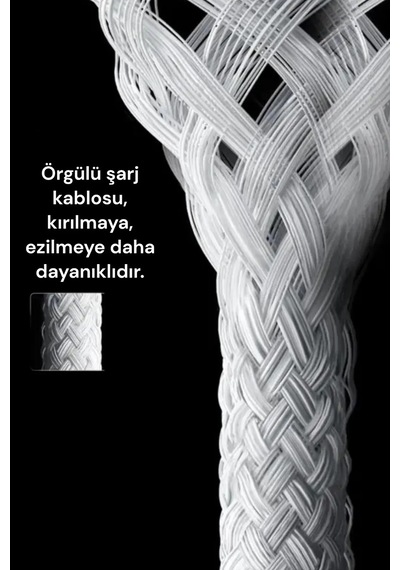 İphone Hızlı Şarj Aleti Set Kablo Adaptör Set  Kalitede 15seri Ve 16 Seri 25watt Type C Aa+
