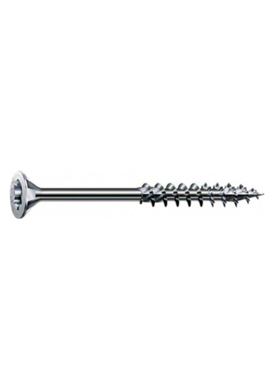Ahşap Konstrüksiyon Vidası, 8 x 220 mm, 50 Adet, Yarım Dişli