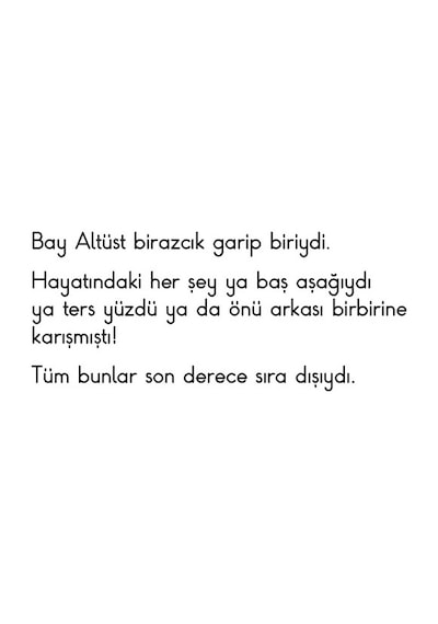 Bay Altüst - Roger Hargreaves - Doğan Çocuk