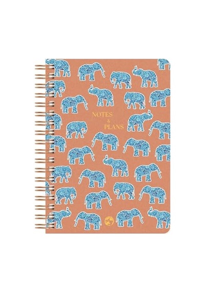 Le Color Utopia Spiralli Defter Düz Fil 17x24 Cm Açık Gri