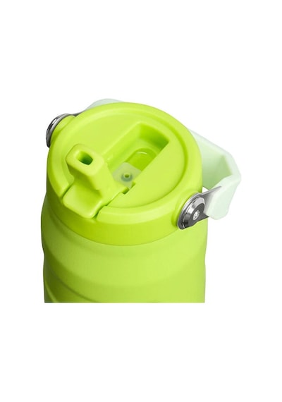 Stanley The Iceflow Bottle Flıp Straw 2.0 0.7 L Pipetli Termos 10-11283-0505 Yeşil