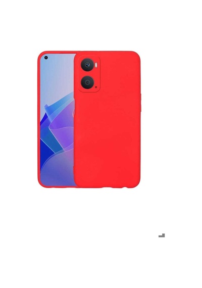 Oppo A76 Kılıf Zore Mara Lansman Kapak Kırmızı