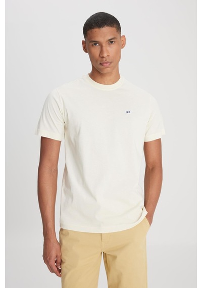 Wrangler Texas Erkek T-shirt Ml60ufq102 Off White