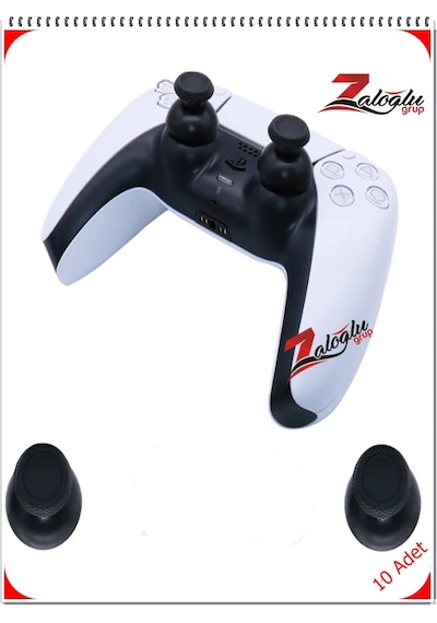 Zaloğlu Grup Playstation 5 Analog Topuz Ps5 joystick Tumbik 1.Sınıf 1.Kalite Yeni Ürün Mükemmel Uyum ( 10 Adet )