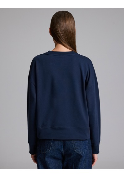 Pierre Cardin Lacivert Oversize Sweatshirt 50333429-vr033