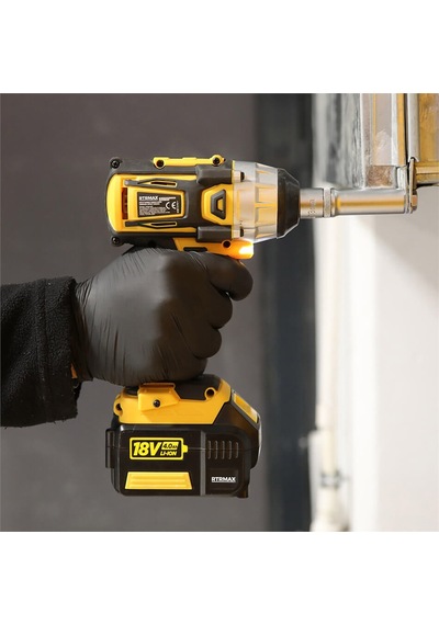 Kömürsüz Akülü Somun Sıkma 18v 1/2 250nm 2x4.0 Ah Akü Rtrmax X-lıon - Rtx2028