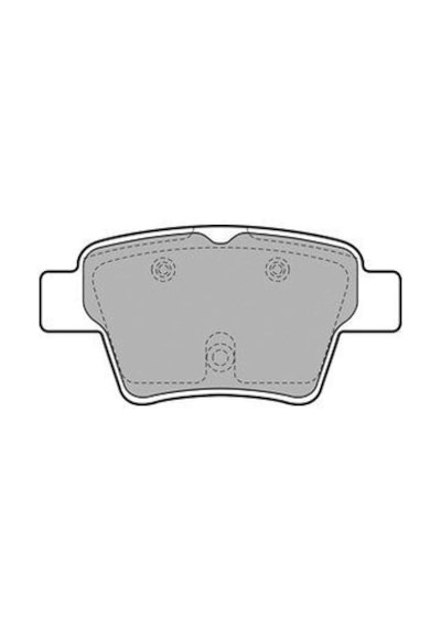 Peugeot 207 1.6Hdi 2006-2011 Delphi Arka Balata N11.4461