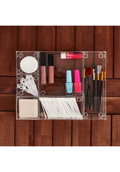 Store 6'lı Çekmece İçi Organizer Çok Renkli