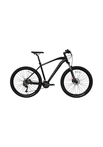Bisan Mtx 7400 27.5 Hd 17'' 27 Vites Mat Siyah Parlak Siyah Mtb Dağ Bisikleti Siyah