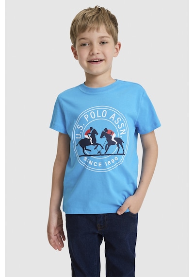 U.s. Polo Assn. Erkek Çocuk Kobalt Tişört 50327036-vr077