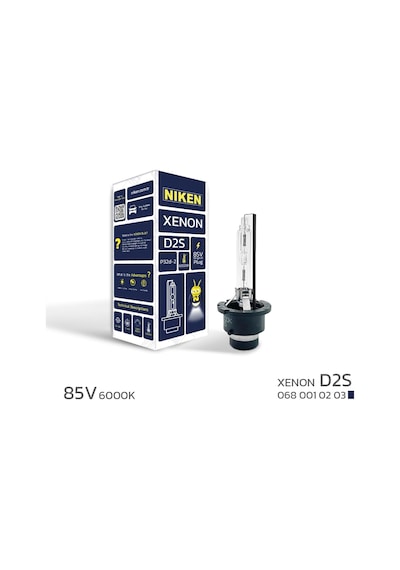 D2s 6000k Beyaz Xenon Far Ampulü, 85v, 35w, P32d-2, 6000k