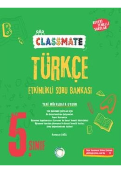 Okyanus 5. Sınıf Classmate Türkçe Etkinlikli Soru Bankası