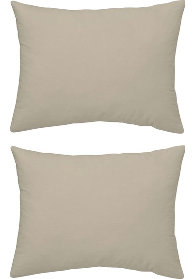 Makiteks Yüzde Yüz Pamuklu 2 Adet 35x45 Cm Gri Düz Boya Bebek Yastık Kılıfı Gri