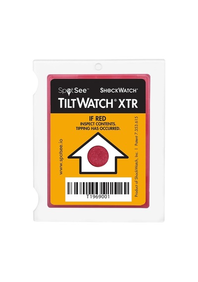 Tilt Watch Etiketi/dik Taşıyın Etiketi