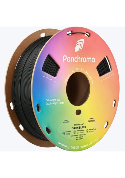 Panchroma Pla Filament Saten Siyah - 1 Kg 1.75mm