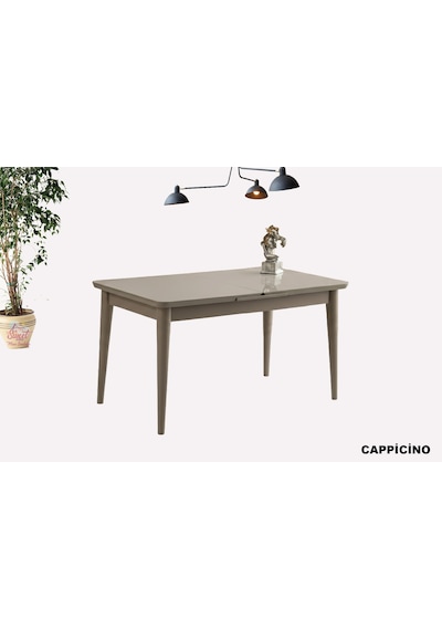Kelebek Açılır Mdf Masa Mutfak,salon,yemek Odası Masası 60x100 Cm Cappuccino