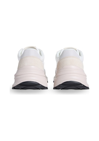 Calvin Klein Hıke Runner Mg Nylon Perl Beyaz Kadın Sneaker 000000000102245997 Beyaz