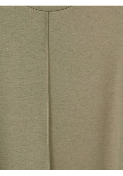 Lcw Modest Haki Soft Touch Kadın Sweatshirt Tunik