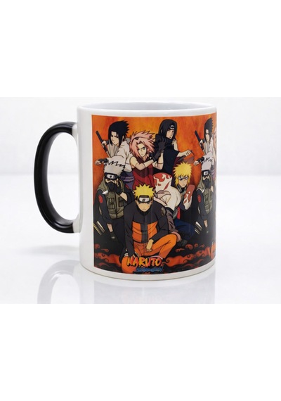 Porselen Renk Değiştiren Naruto Kupa Bardak Karışık