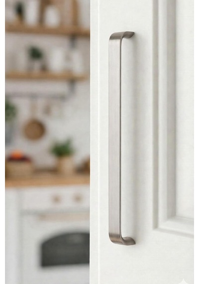 5'li Modern İnox Alüminyum Dolap & Çekmece Kulpu 224 Mm 5 Li Paket 739/224/02