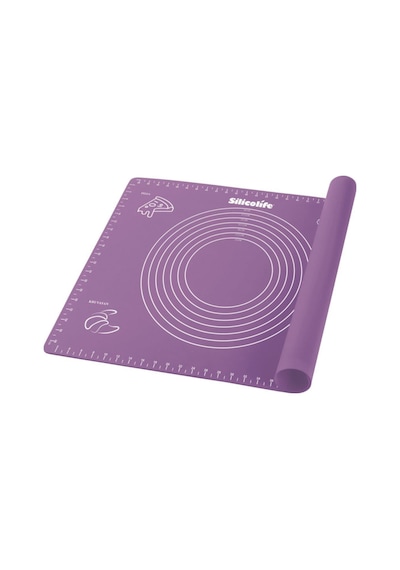 Silicolife Ölçülü Büyük Hamur Matı 45*60 CM Kahverengi