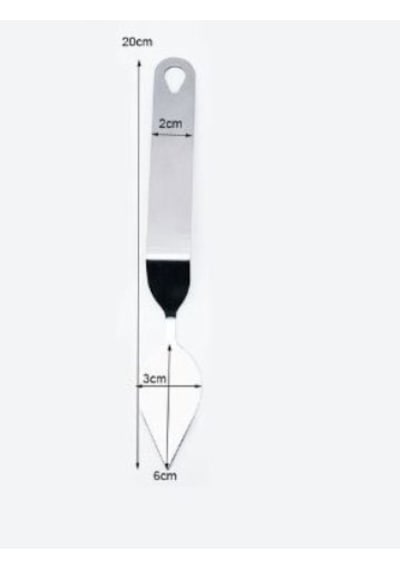 Çikolata Modelleme Spatulası Seti 4 Parça Renksiz