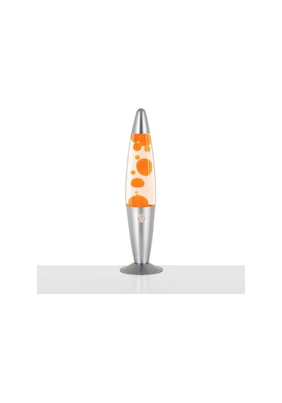 Dekoratif Lav Lamba - Lava Lamp Büyük Boy 41 Cm Turuncu
