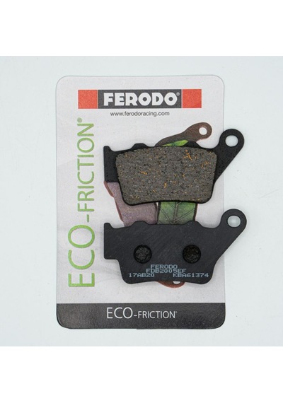 Ferodo Fdb2005ef Arka Fren Balatası Bmw F750/850/900gs, S1000rr,