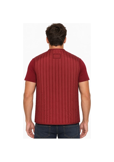 Y9611 Dewberry Erkek Yelek-bordo-1