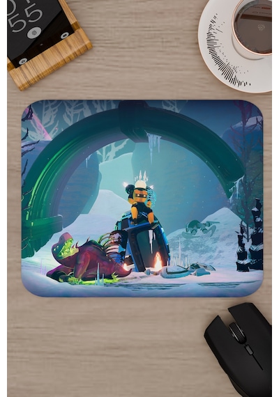 Risk Of Rain Kaymaz Dikişli Kauçuk Oyuncu Mousepad V4 - 22x18 Gaming Mouse Pad Fare Altlığı