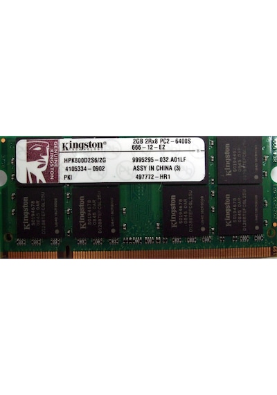 Kingston HPK800D2S6/2G 2 GB DDR2 800 MHz Ram