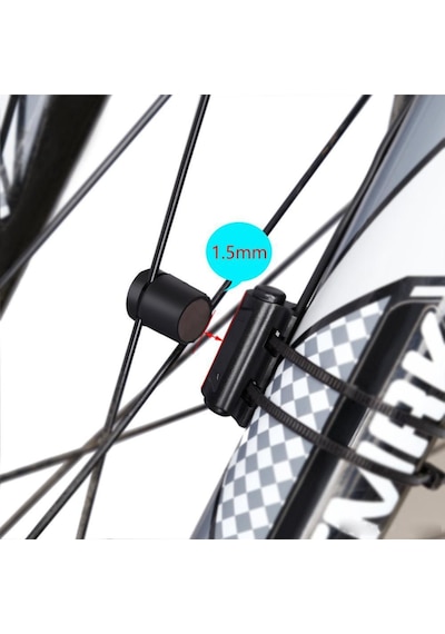 Sunding Sd563 Bisiklet Km Hız Sayacı Su Geçirmez Lcd Ekran Siyah