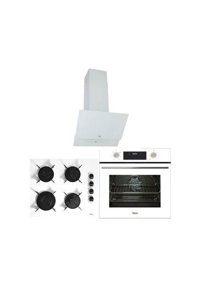 Teka Hak 625 Börek Şefim WH- GBE 64002 WH - ATV 60 WH Chef 6 Beyaz Ankastre Set
