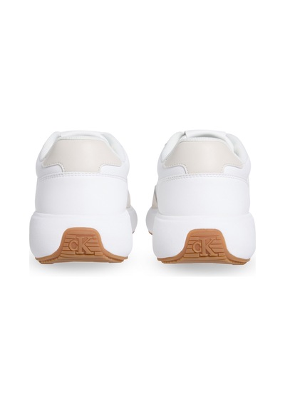 Calvin Klein Athleısure Runner Mg Lth Beyaz Kadın Sneaker 000000000102245996 Beyaz