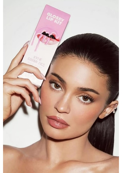 Kylie Glossy Lip Kit Dudak Kalemi Ve Parlatıcı Set Kylie 808 Kylie