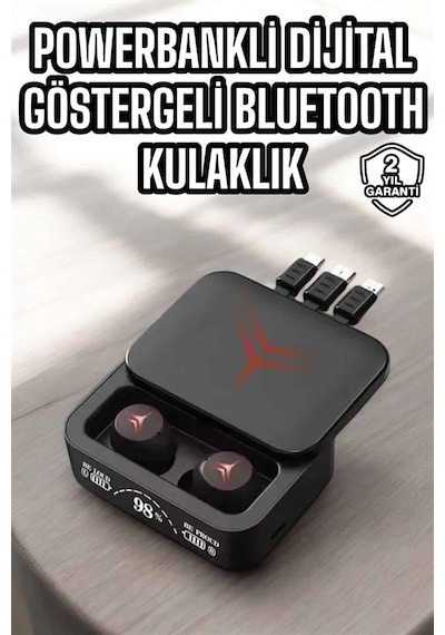 Ucuz - 923 - Ve Kaliteli Bluetooth Kulaklık Tws Çoklu Şarj Girişi Yüksek - Muratech - Ses Kaliteli