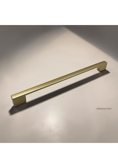 5 Adet Nergis Mat Altın Dolap Kulpu 4 Delikli Çift Ölçülü Metal Mobilya Kulpu 96 128/160 192/224 256 Mm 96-128mm Açık Kahverengi