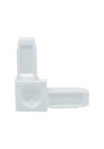 Sineklik Köşe Takozu 10x20 Beyaz 4 Adet - Uxfo-286256