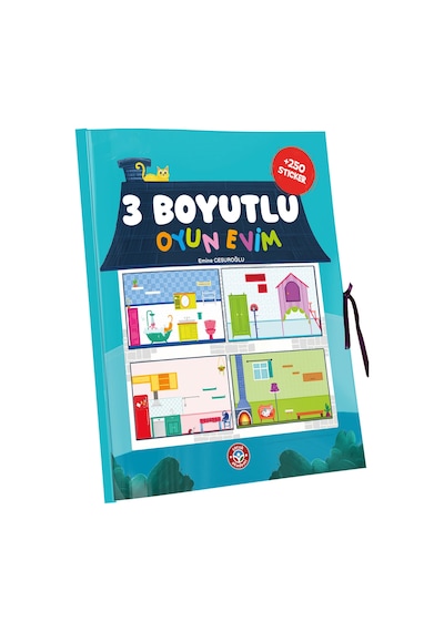 3 Boyutlu Stickerlı Oyun Evim