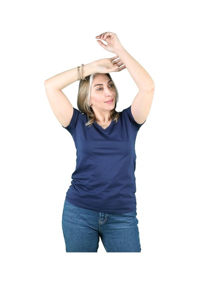 Kadın Cotton Kısa Kollu Tişört 001