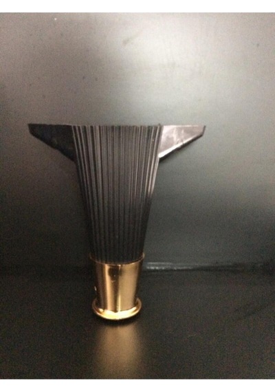 Asya Çizgili 15 Cm Siyah / Gold Mobilya Ayağı- Dolap, Koltuk , Tv