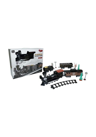 Işıklı Ve Sesli Classic Buharlı Tren 4 Adet