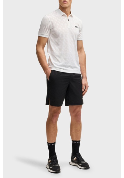Boss Erkek Polo Yaka T Shirt 50538106 100 Beyaz Beyaz
