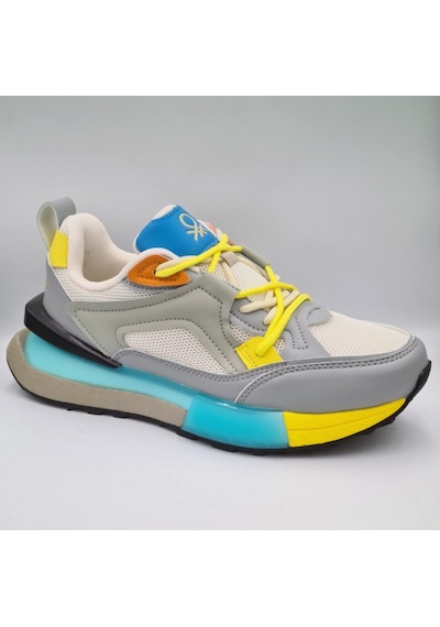 United Colors Of Benetton Benetton 30250 Bej Renk Kadın Sneaker Spor Ayakkabı Bej
