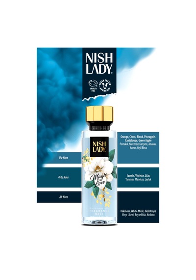 Nishlady Magic Love Body Mist Vegan Vücut Spreyi 260 ML
