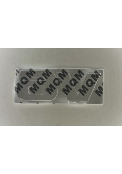 Mercedes 2001 - 2009 W140 V6 Arka Bagaj Yazısı Krom