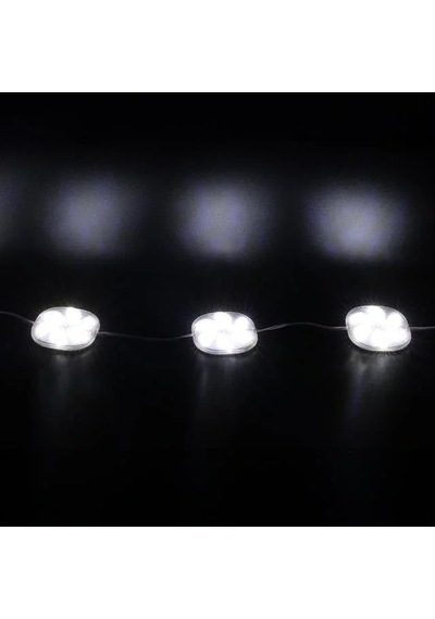 Powermaster Pm-14704 12 Volt 3 Watt Soğuk Beyaz Sabit 6565-2835 Modül Led 65x65x12mm