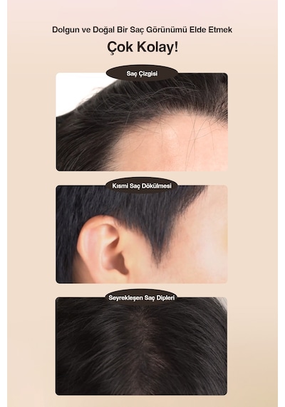 Suya Ve Tere Dayanıklı, Saç Cushion Topik + Fırça Dashu Daily Slim Quick Hair Line Cushion Black